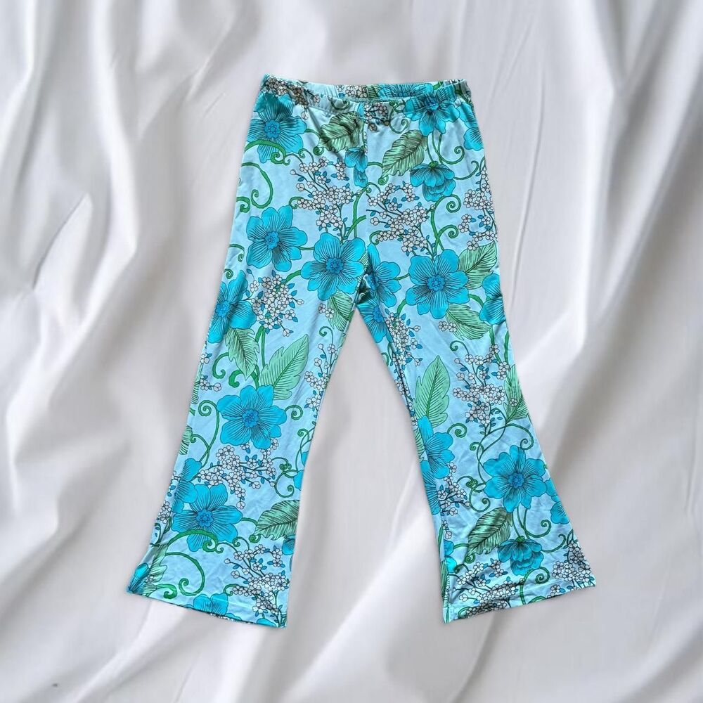 Vintage Floral Capris